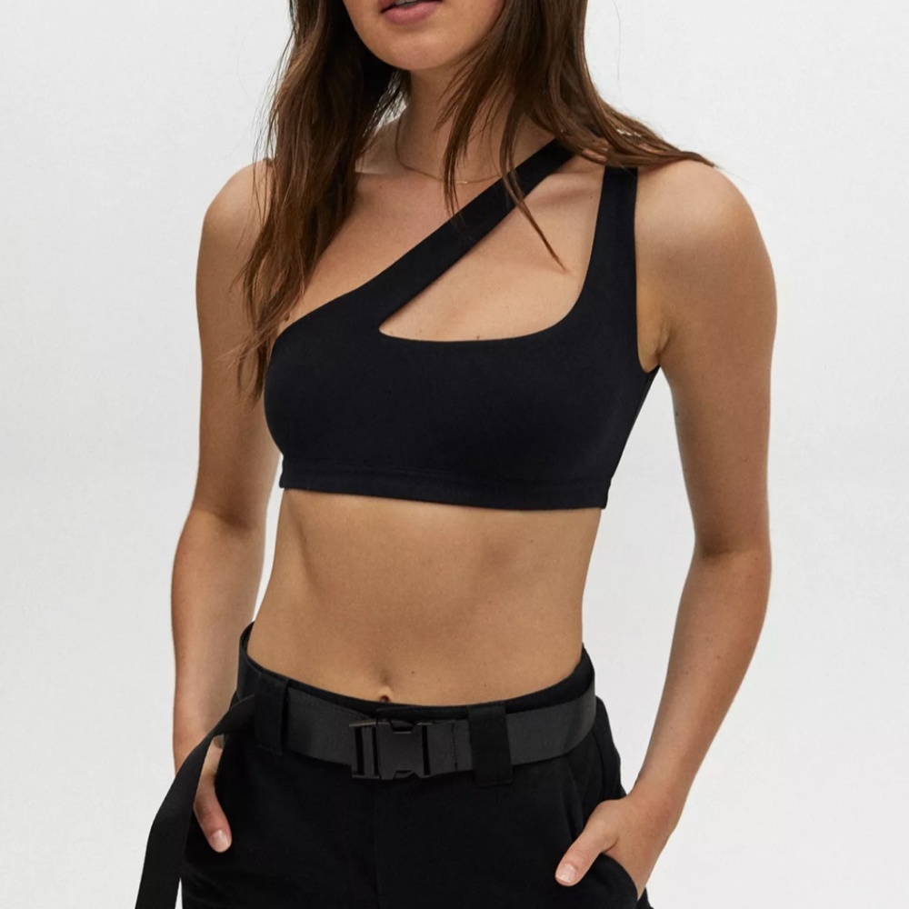 One-shoulder Bra Top